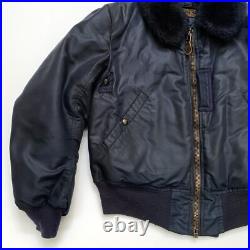 Vintage U. S AIR FORCE KOREAN WAR B15C Flight Jacket Albert Turner & Co Size 38