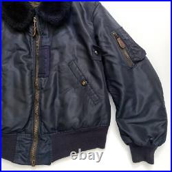 Vintage U. S AIR FORCE KOREAN WAR B15C Flight Jacket Albert Turner & Co Size 38