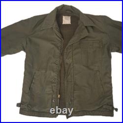 Vintage U. S. Army M-51 Field Jacket With Wool Pile Liner Korean War Era OG-107