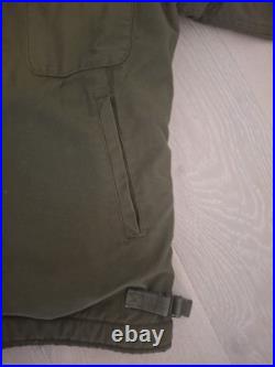 Vintage U. S. Army M-51 Field Jacket With Wool Pile Liner Korean War Era OG-107