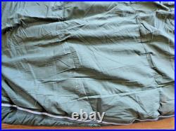 Vintage US Army Extreme Cold Down Casualty Evacuation Sleeping Bag Fur Hood