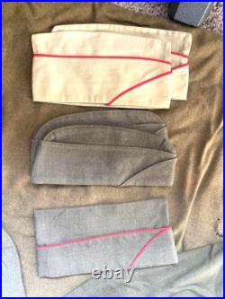 Vintage US Army Korea Era Dress IKE Jacket Set 38R Pants 29x31 Caps Collection