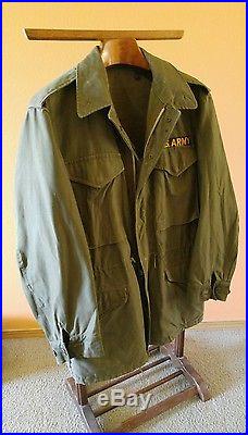 Vintage US Army Korean War M1951 Field Jacket-Med. /Long-1952 Near Mint