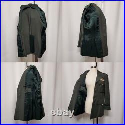 Vintage US Army Korean War Patches Dress Jacket 1956 Serge Wool Forest Green