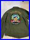 Vintage US Army Korean War Shirt With Hand Embroidered