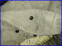 Vintage US Army M-1947 OD Green parka Size Small WithMedium Liner item #13