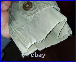 Vintage US Army M-1947 OD Green parka Size Small WithMedium Liner item #13