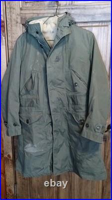 Vintage US Army M-1947 OD Green parka USMC Size Medium WithWool Liner item #11
