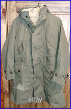 Vintage US Army M-1947 OD Green parka USMC Size Medium WithWool Liner item #11