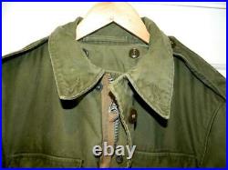 Vintage US Army M-1951 Field Jacket 1952 Korean War Period OG107 Small