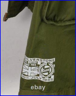 Vintage US Army M-1951 Fishtail Parka Shell Medium Green Military Size Med #385