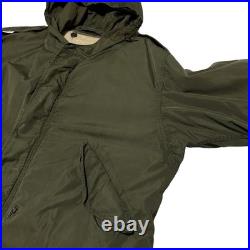 Vintage US Army M1951 Fishtail Parka Cotton Shell M51 With Liner Size M 27 x 30