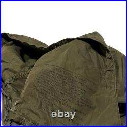 Vintage US Army M1951 Fishtail Parka Cotton Shell M51 With Liner Size M 27 x 30