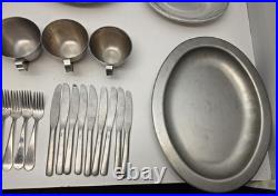 Vintage US Army Officers Mess Kit Korean War Era 1950s