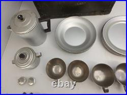 Vintage US Army Officers Mess Kit Korean War Era 1950s