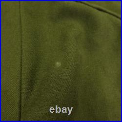 Vintage US Army Pants Small Green Trousers Field Wool M195 Post Korean War 50s