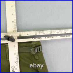 Vintage US Army Pants Small Green Trousers Field Wool M195 Post Korean War 50s