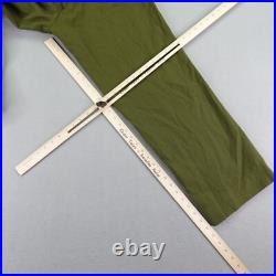 Vintage US Army Pants Small Green Trousers Field Wool M195 Post Korean War 50s