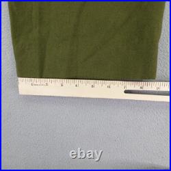 Vintage US Army Pants Small Green Trousers Field Wool M195 Post Korean War 50s