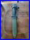 Vintage US Korean War Bayonet Fighting Knife with Scabbard