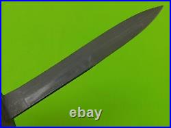 Vintage US Korean War Bayonet Fighting Knife with Scabbard