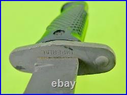 Vintage US Korean War Bayonet Fighting Knife with Scabbard