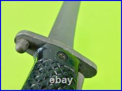 Vintage US Korean War Bayonet Fighting Knife with Scabbard