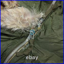 Vintage US Military Down Filled Evac Mummy Sleeping Bag/Blanket KOREAN WAR ERA