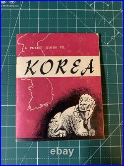 Vintage US Military Korean War Pocket Guide & Safe Conduct Passes
