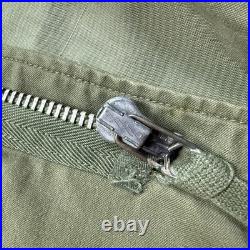 Vintage US Military OG-107 Sateen M51 Field Jacket Olive Green No Liner Large