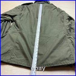 Vintage US Military OG-107 Sateen M51 Field Jacket Olive Green No Liner Large