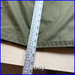 Vintage US Military OG-107 Sateen M51 Field Jacket Olive Green No Liner Large