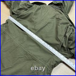 Vintage US Military OG-107 Sateen M51 Field Jacket Olive Green No Liner Large
