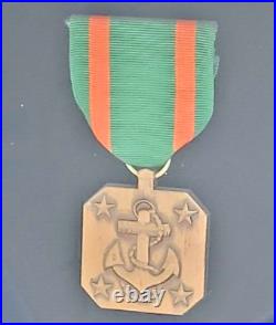 Vintage US Navy Collectors Pins Medals Badges Ribbons Epaulettes Pins Korean War