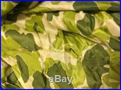 Vintage US Navy Military Camouflage Canopy Parachute Korean War Era
