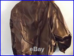 Vintage USMC Korean War Leather Bomber Jacket Military re-issued from WWII