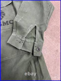 Vintage USMC P58 Sateen Pants And Shirt Set Korean War