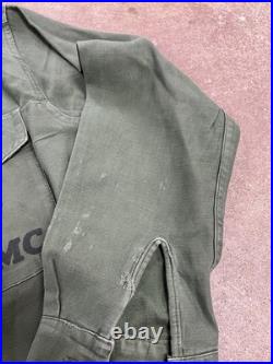 Vintage USMC P58 Sateen Pants And Shirt Set Korean War