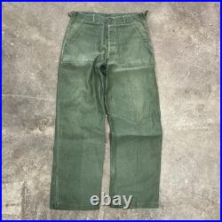 Vintage USMC P58 Sateen Pants And Shirt Set Korean War