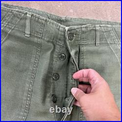 Vintage USMC P58 Sateen Pants And Shirt Set Korean War