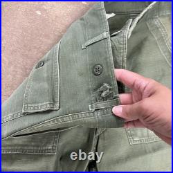 Vintage USMC P58 Sateen Pants And Shirt Set Korean War