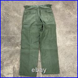 Vintage USMC P58 Sateen Pants And Shirt Set Korean War