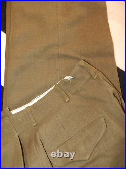 Vintage Us Army, Enlisted, Korean War Era, Uniform, Hat+pants+ike Jacket