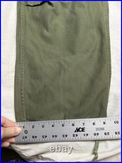 Vintage Us Army Field Trousers Pants M51 1951 Korean War 34x29