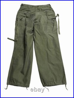 Vintage Us Army Field Trousers Pants M51 1951 Korean War 34x29