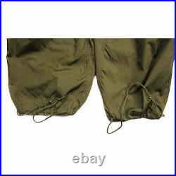 Vintage Us Army M-1951 Trouser-shell Arctic Pants 1950's Korean War Large Nos