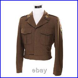 Vintage Us Army Officer Dress Ike Jacket 1953 Korean War Size 38l