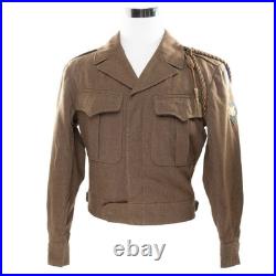 Vintage Us Army Officer Dress Ike Wool Od Jacket Patch 1950 Korean War Size 38l Vintage Us Army Officer Dress Ike Wool Od Jacket Patch 1950 Korean War Size 38l