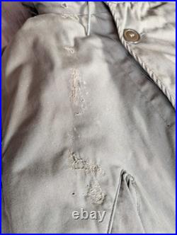 Vintage Usaf M51 Overcoat Parka With Pile Liner 1950 Korean War XL