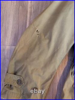 Vintage Usaf M51 Overcoat Parka With Pile Liner 1950 Korean War XL